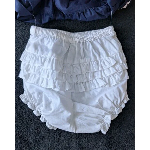 NWT Janie and Jack Baby 6-12 Months Ric Rac Dot Matching Poplin Set Americana... - Picture 6 of 8